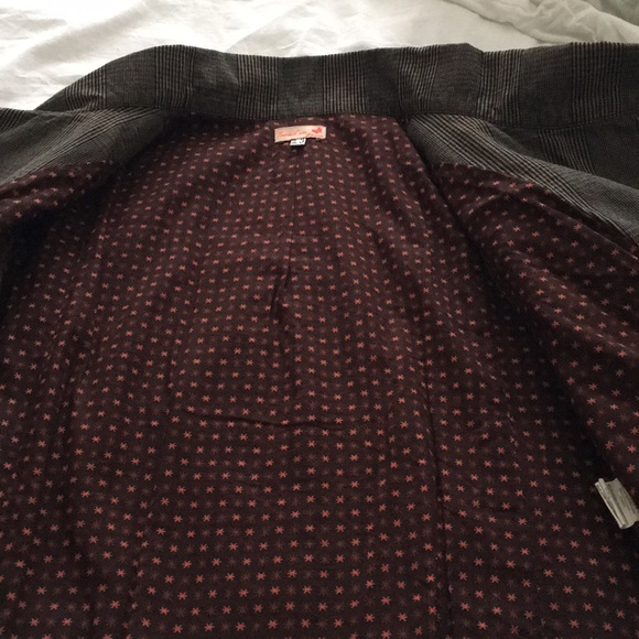 Jacket Beautiful cotton Mostly Green/brown plaid - Picture 5 of 7